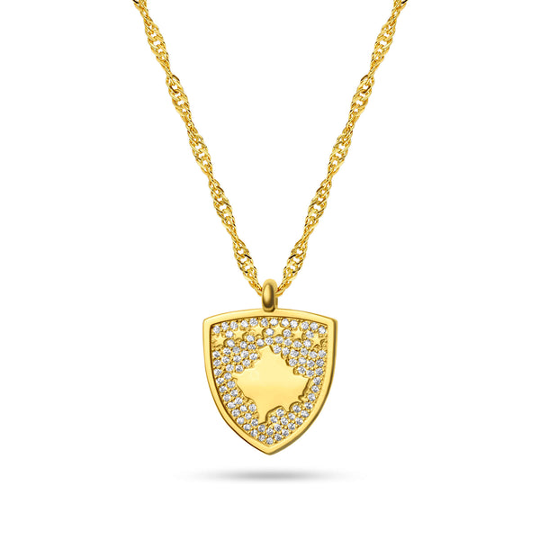 Kosovo Emblem Necklace | Women