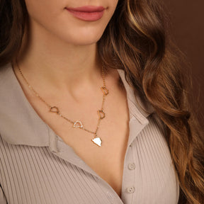 Bosnia 5-Map Necklace | Women