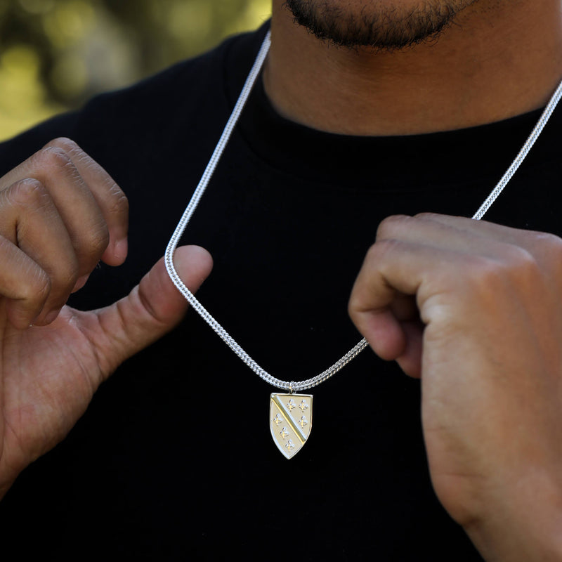 Bosnian Shield Necklace | Men