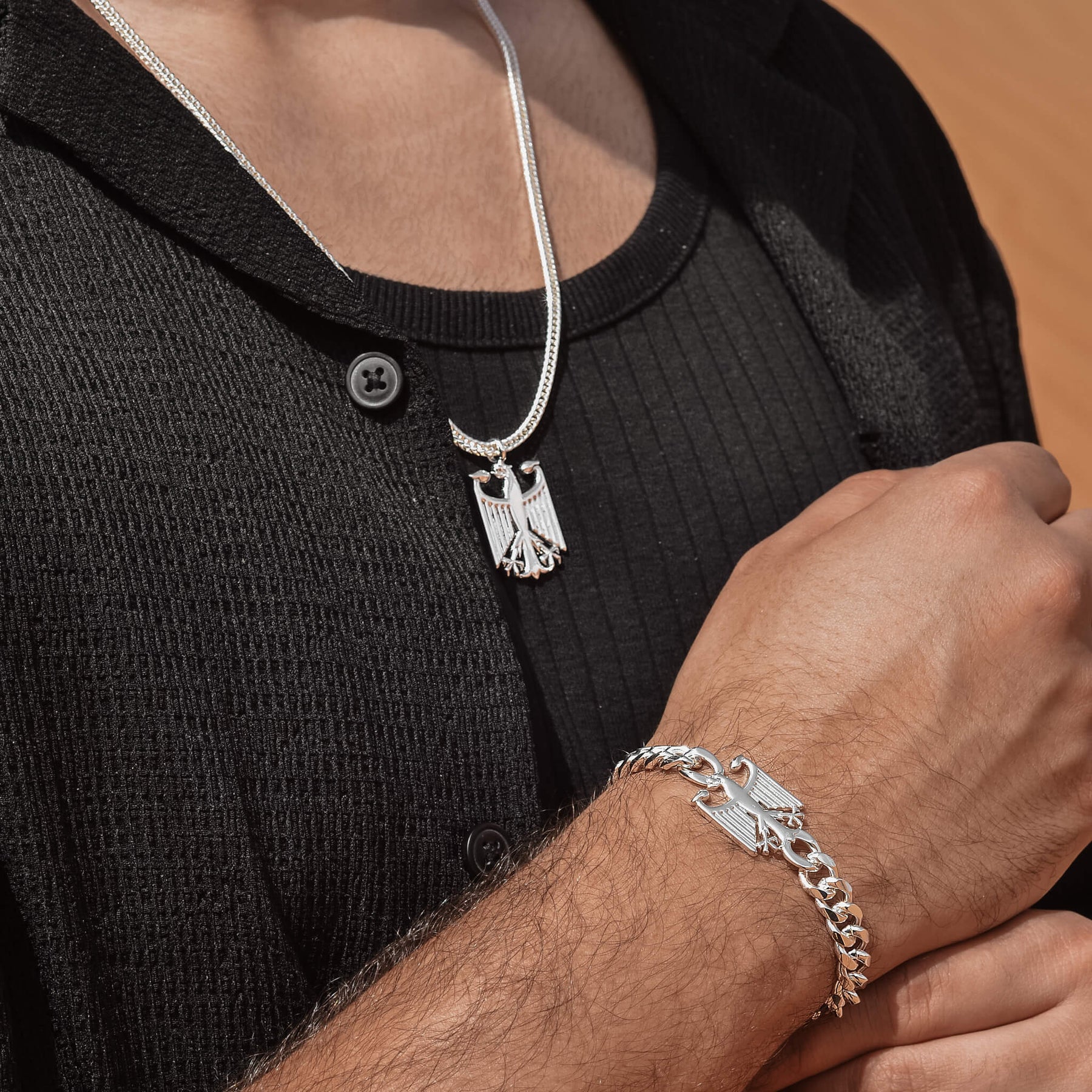 German Eagle Necklace | Men