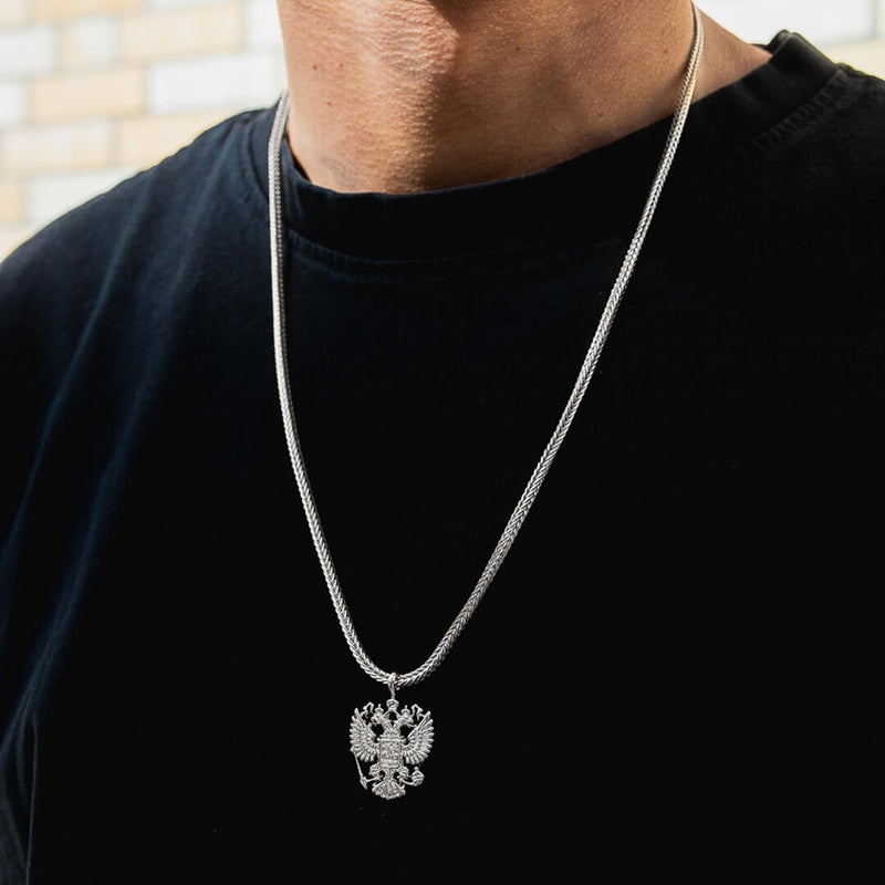 Russian Eagle Necklace | Men