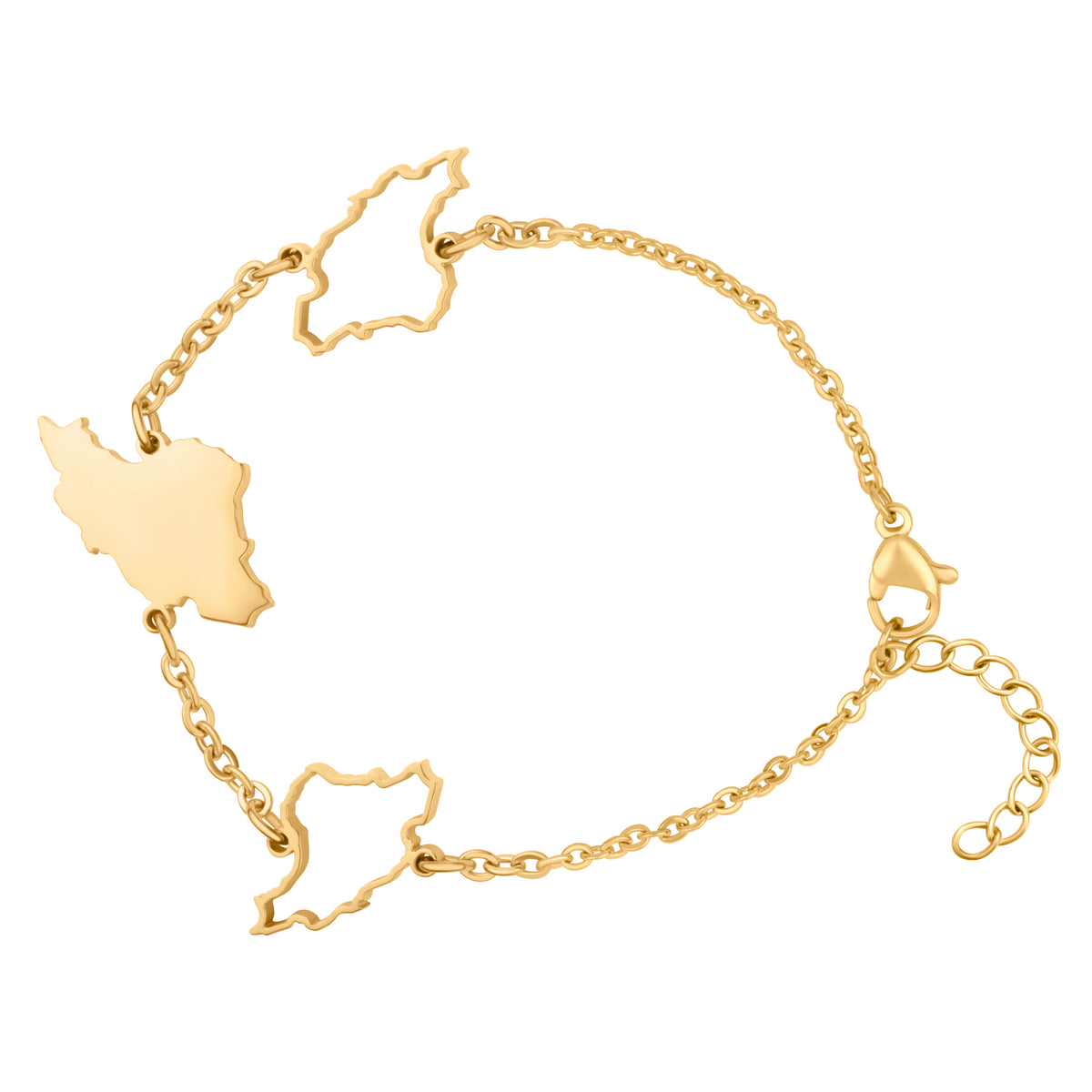 Iran Map Bracelet | Unisex