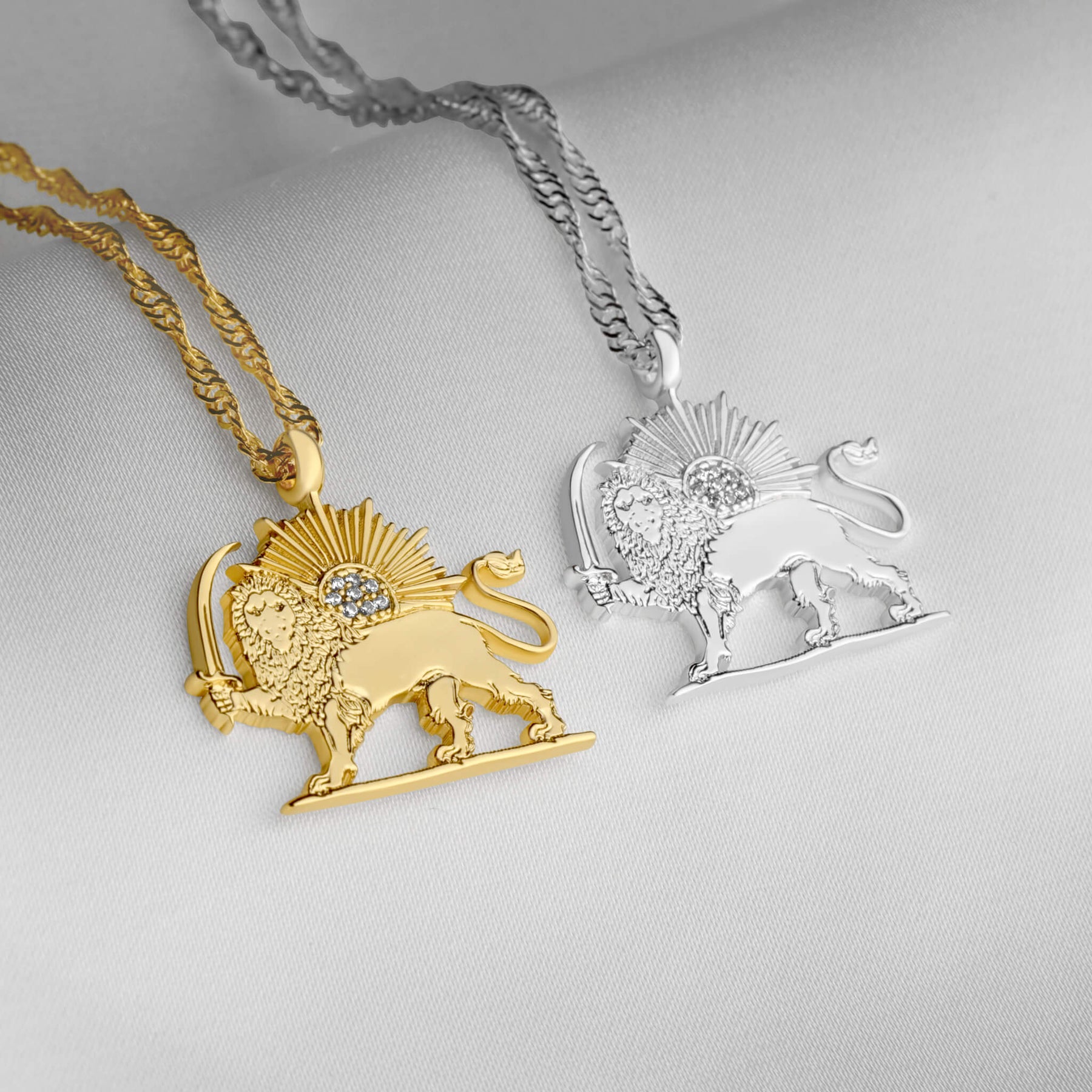 Iranian Lion Necklace | Women