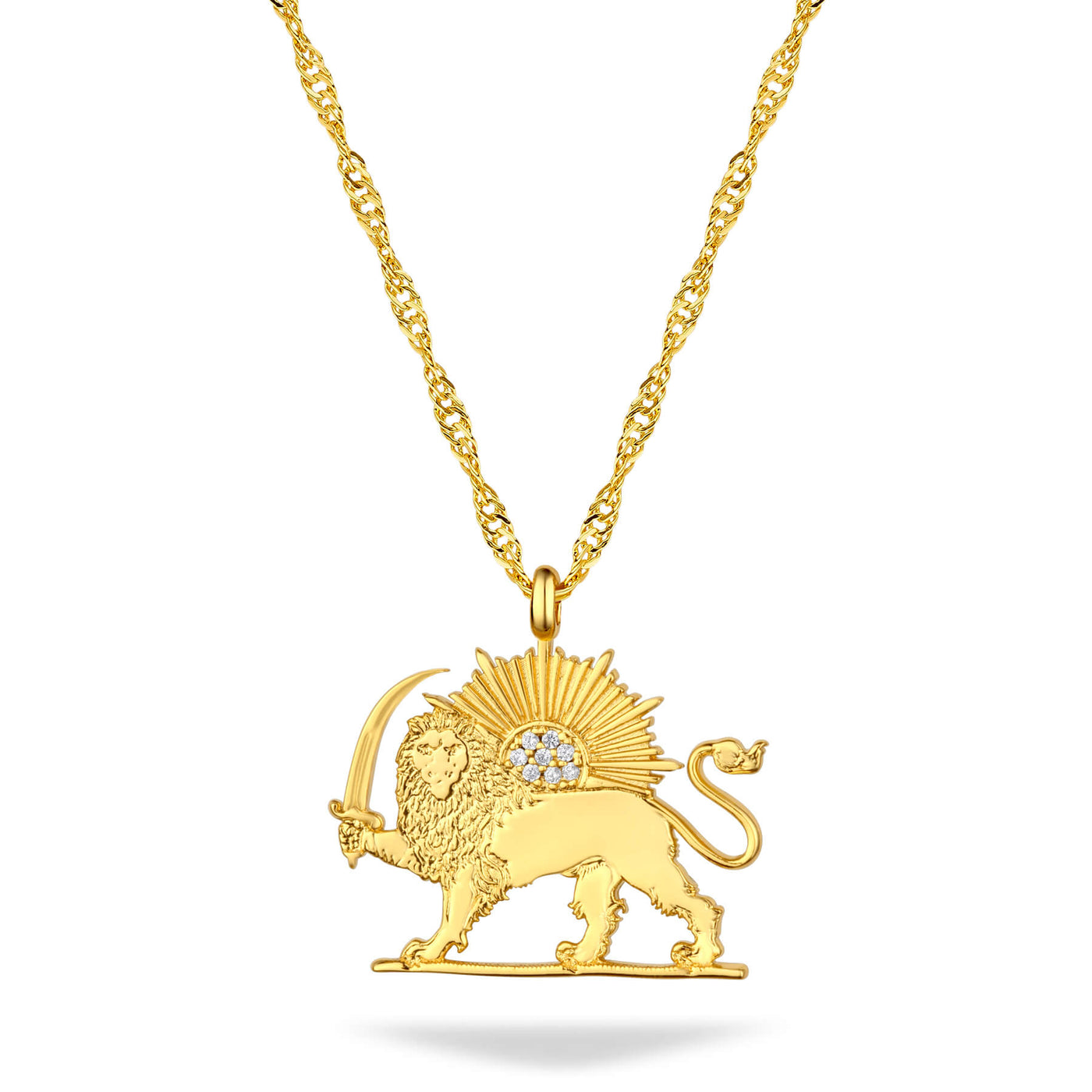 Iranian Lion Necklace | Women