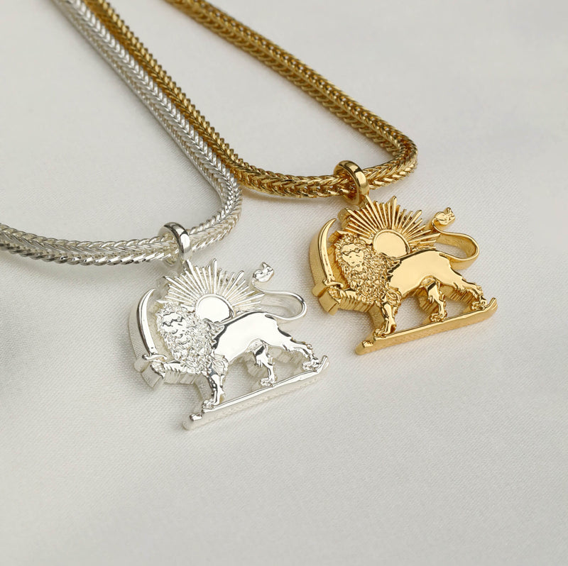 Iranian Lion Necklace | Men