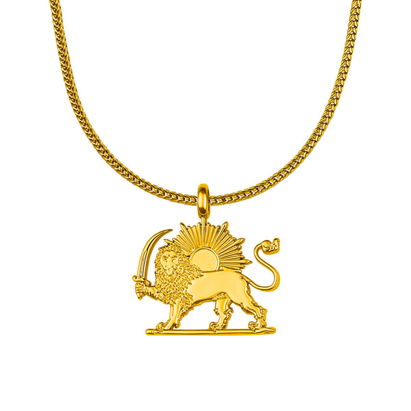 Iranian Lion Necklace | Men