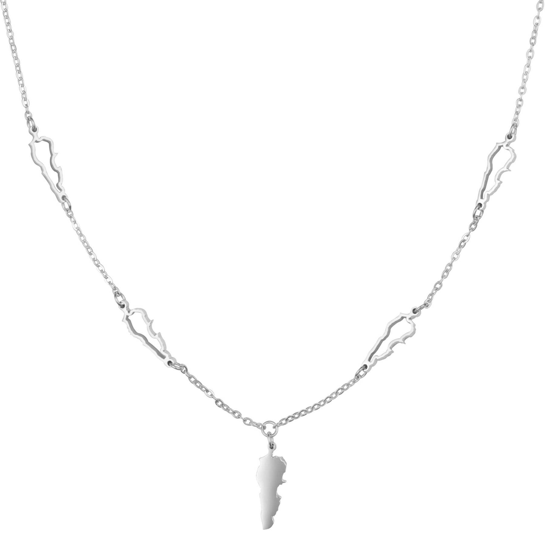 Lebanon 5-Map Necklace | Women