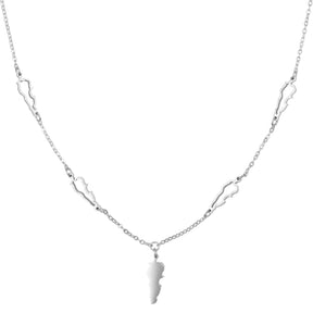 Lebanon 5-Map Necklace | Women