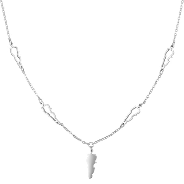 Lebanon 5-Map Necklace | Women