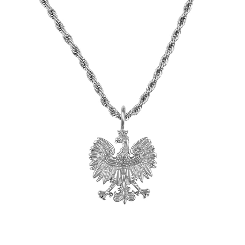 Poland Eagle Necklace V2 | Men - Stainless Steel