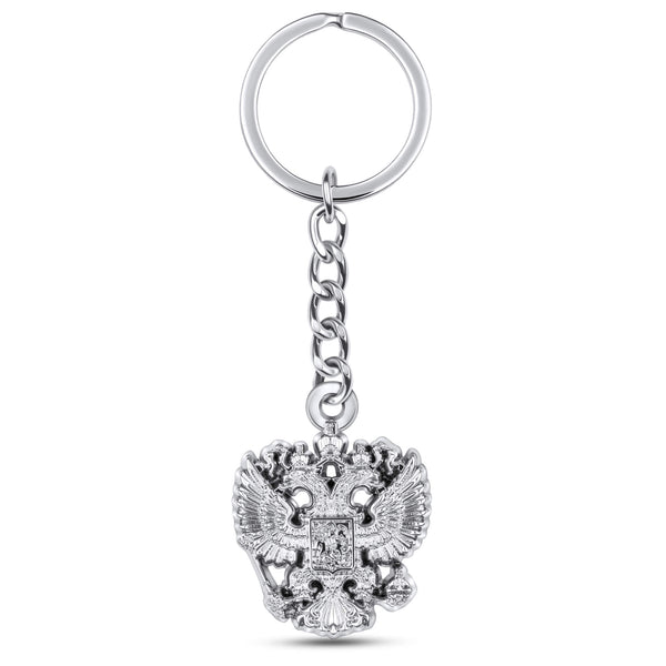 Russian Eagle Key Ring