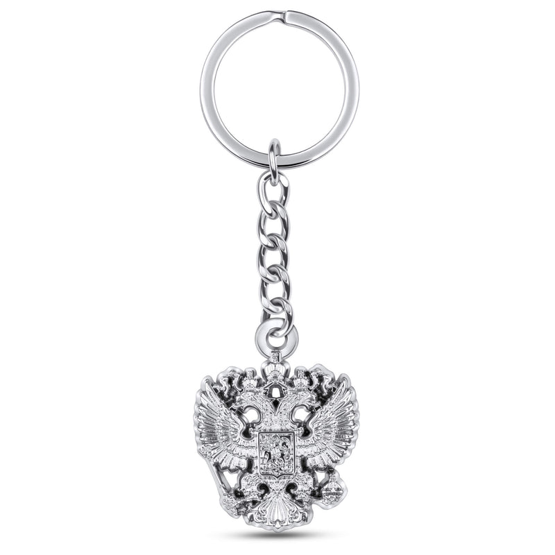 Russian Eagle Key Ring