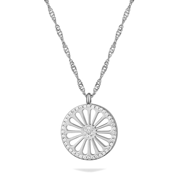 Roma Wheel Necklace | Women
