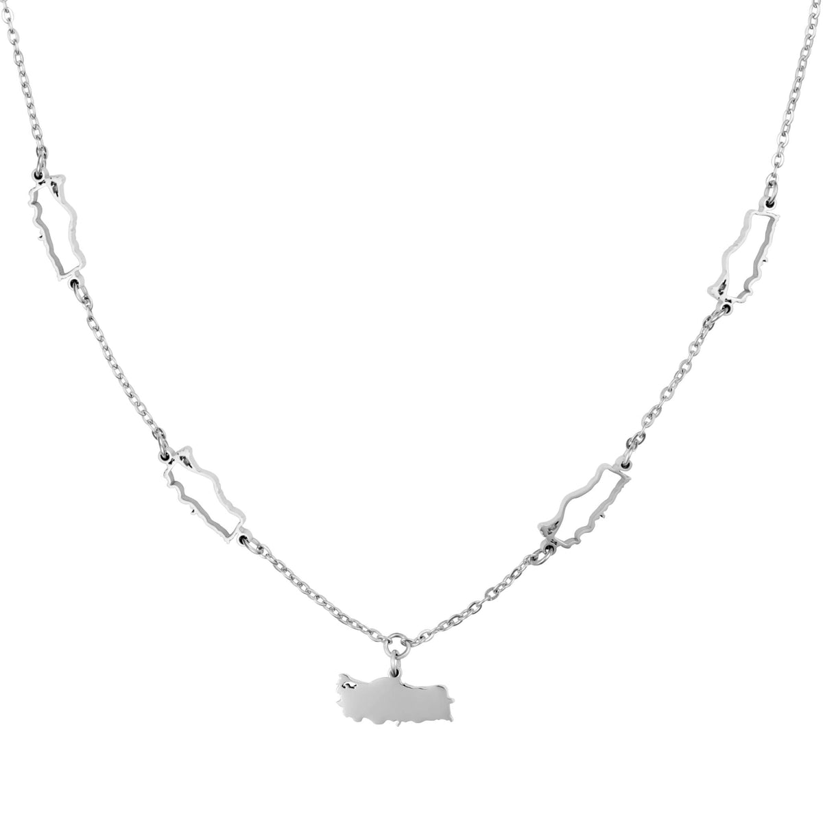 Turkey 5-Map Necklace | Women