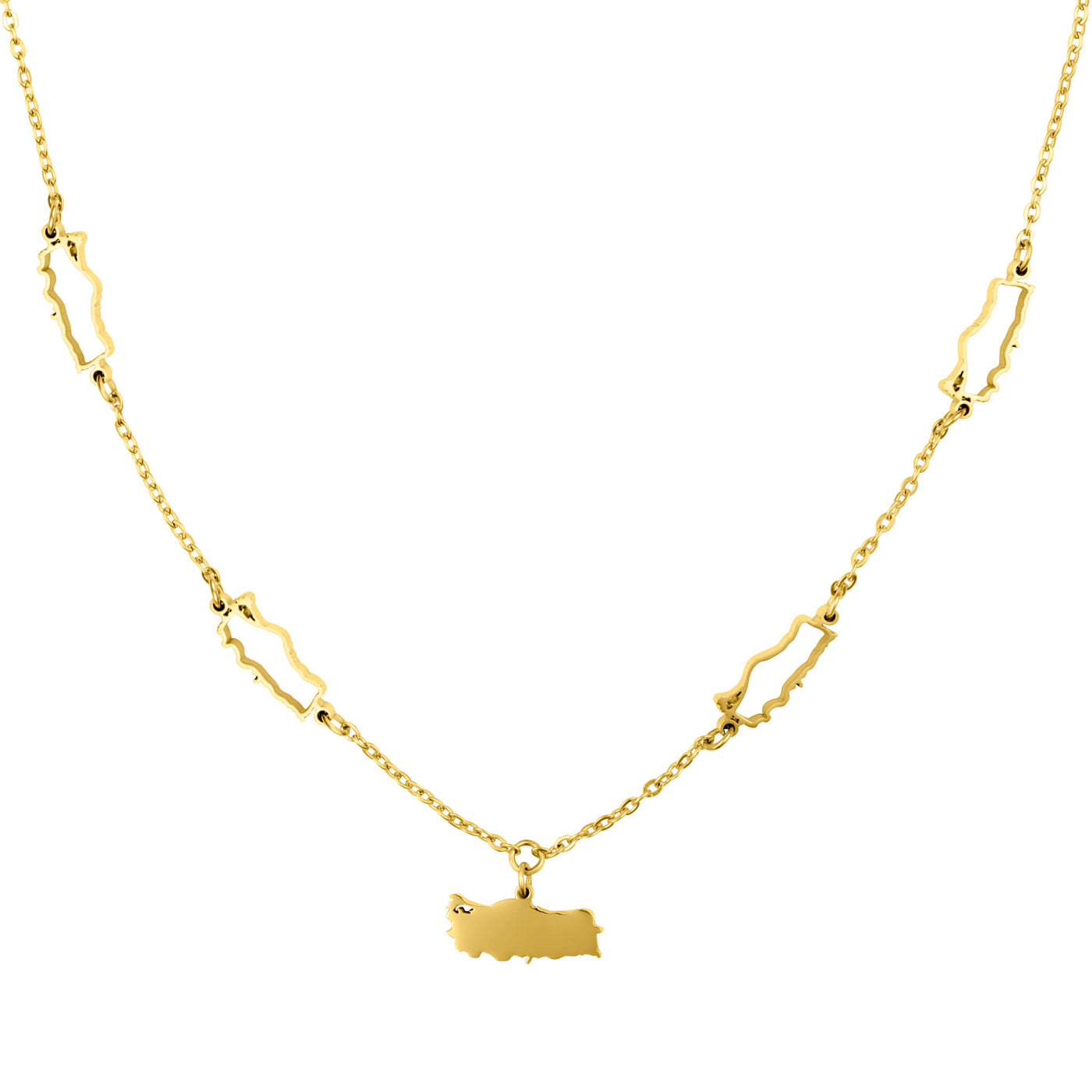 Turkey 5-Map Necklace | Women