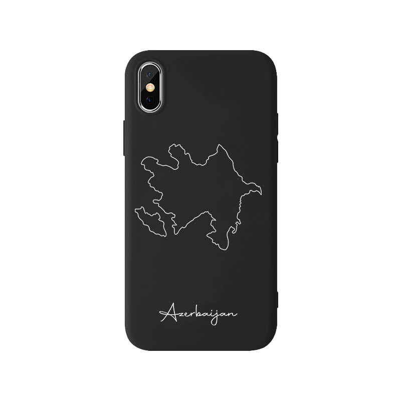 Aserbaidschan iPhone X Handyhülle