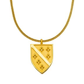 Bosnian Shield Necklace | Men