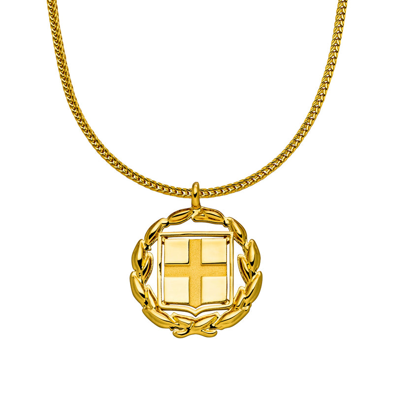 Greek Cross Necklace | Men