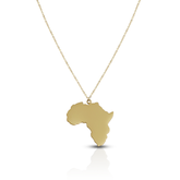 Afrika Kette Damen Gold