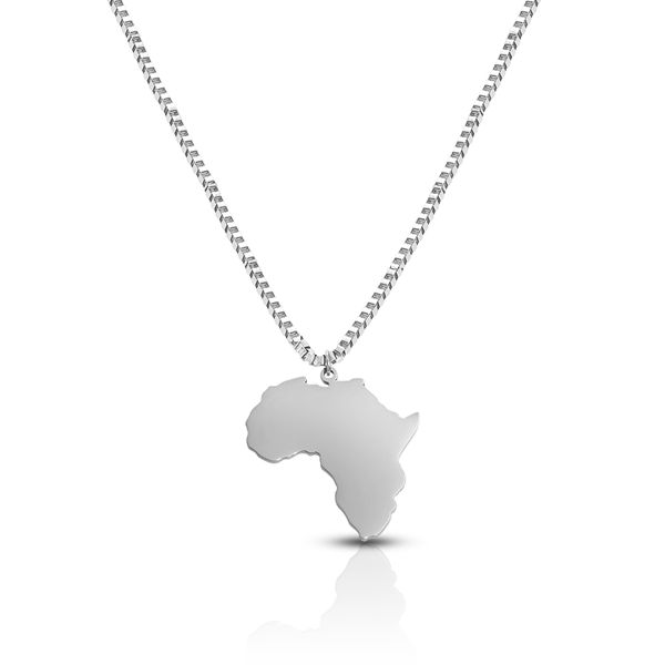 Afrika Kette Silber