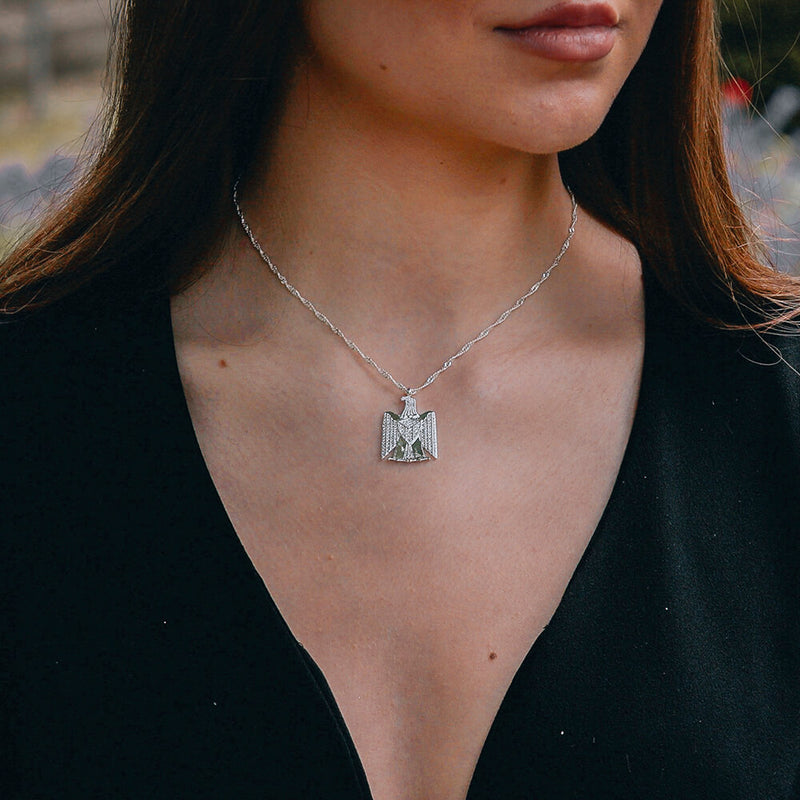 Palestine Eagle Necklace | Women