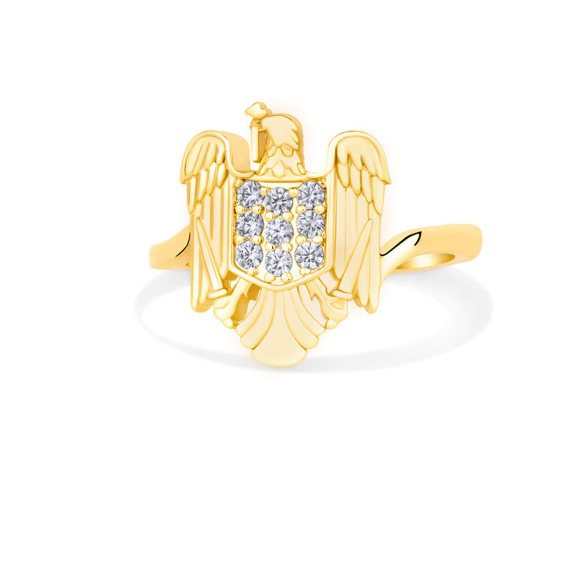 Rumänien Wappen Ring | Damen