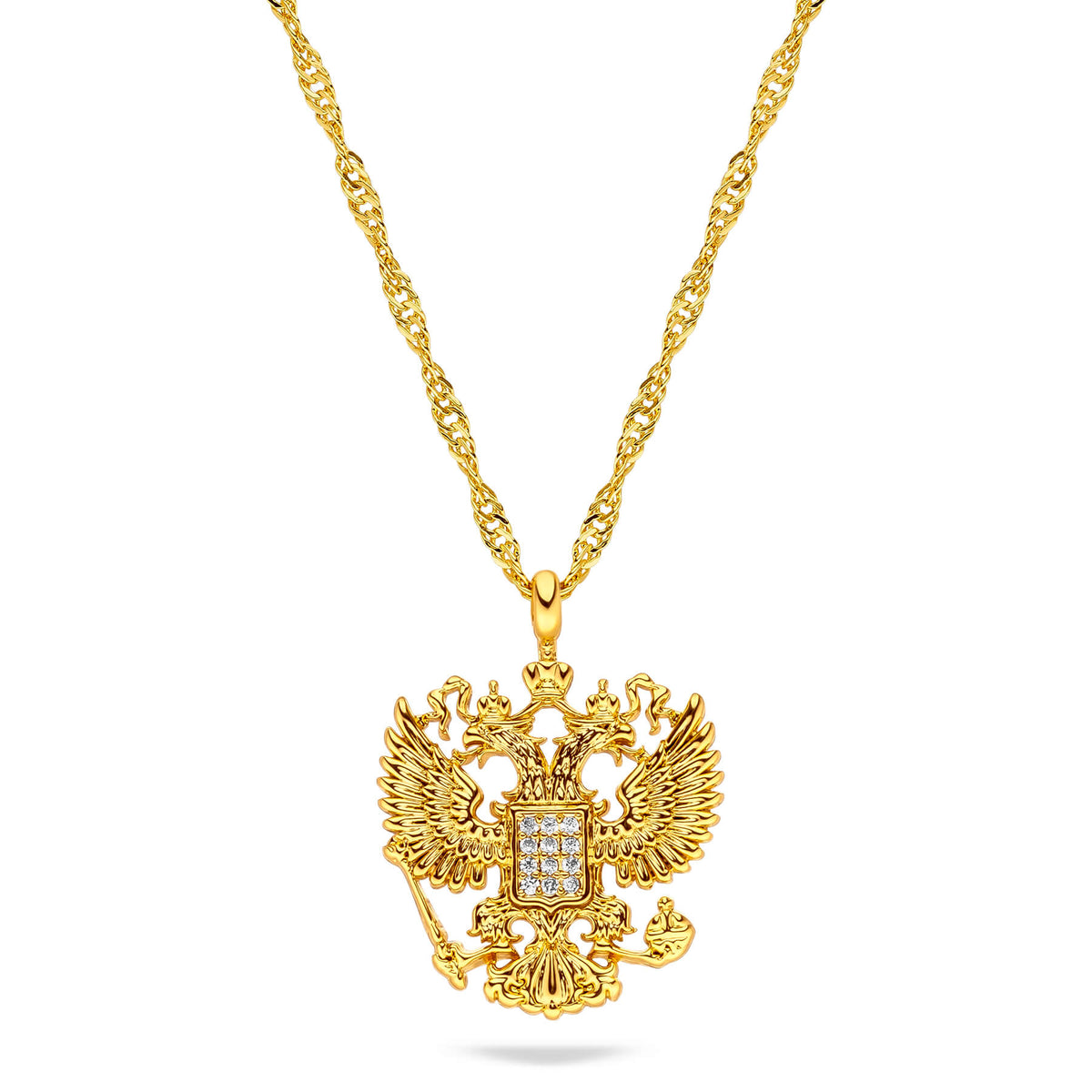 Russian Eagle Necklace | Women