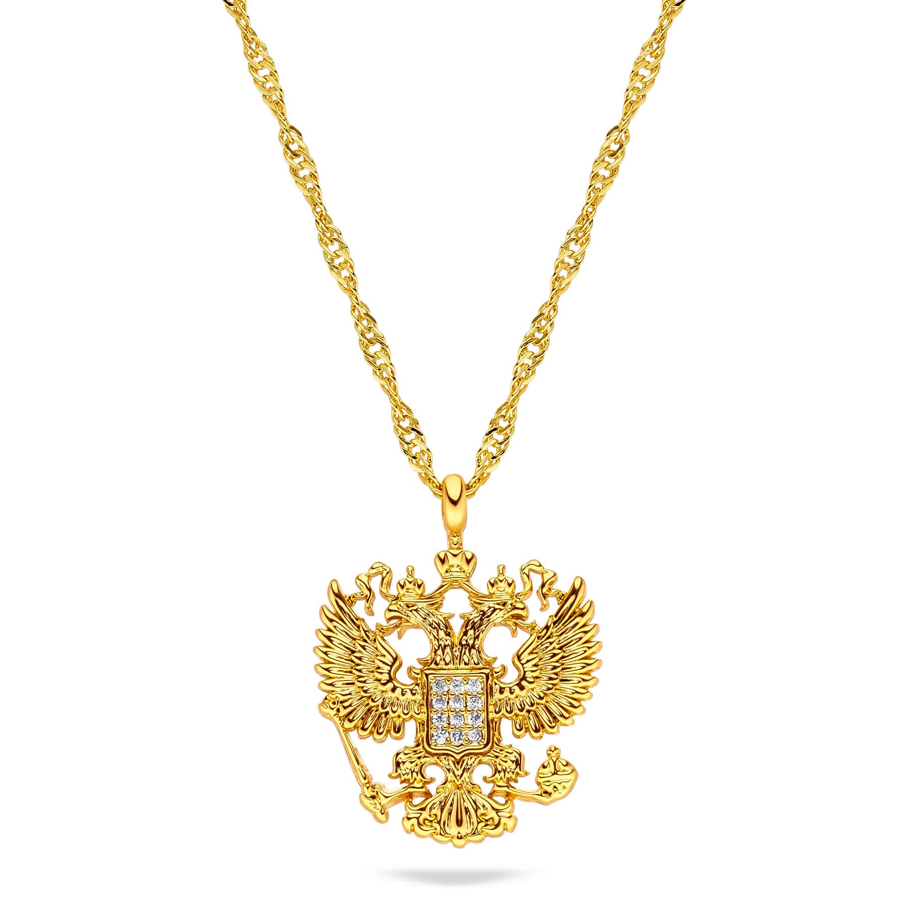 Russian Eagle Necklace | Women